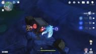Put the relay mechanism on the crate (Image via HoYoverse)